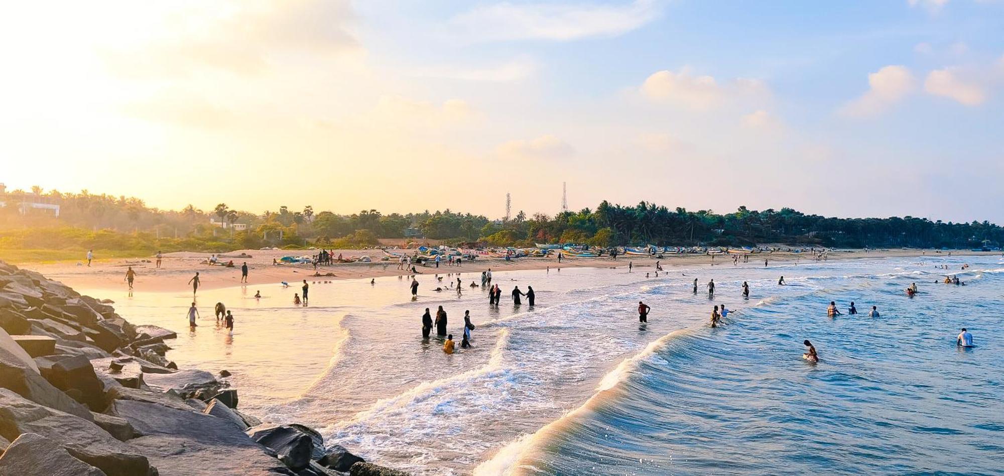 The Elite Beachview Puducherry Exterior foto